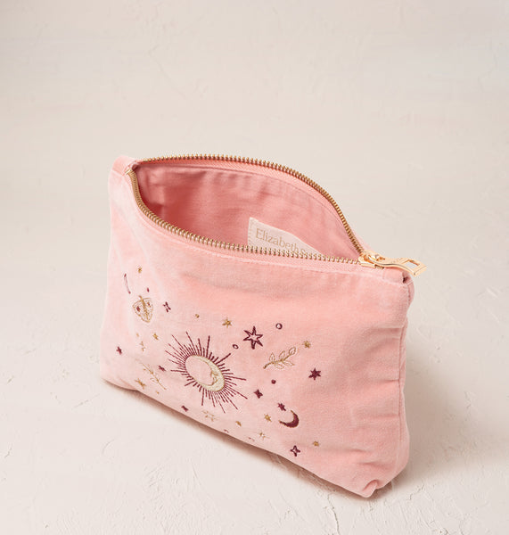Elizabeth Scarlett Boho Mysticism Mini Pouch - Pink