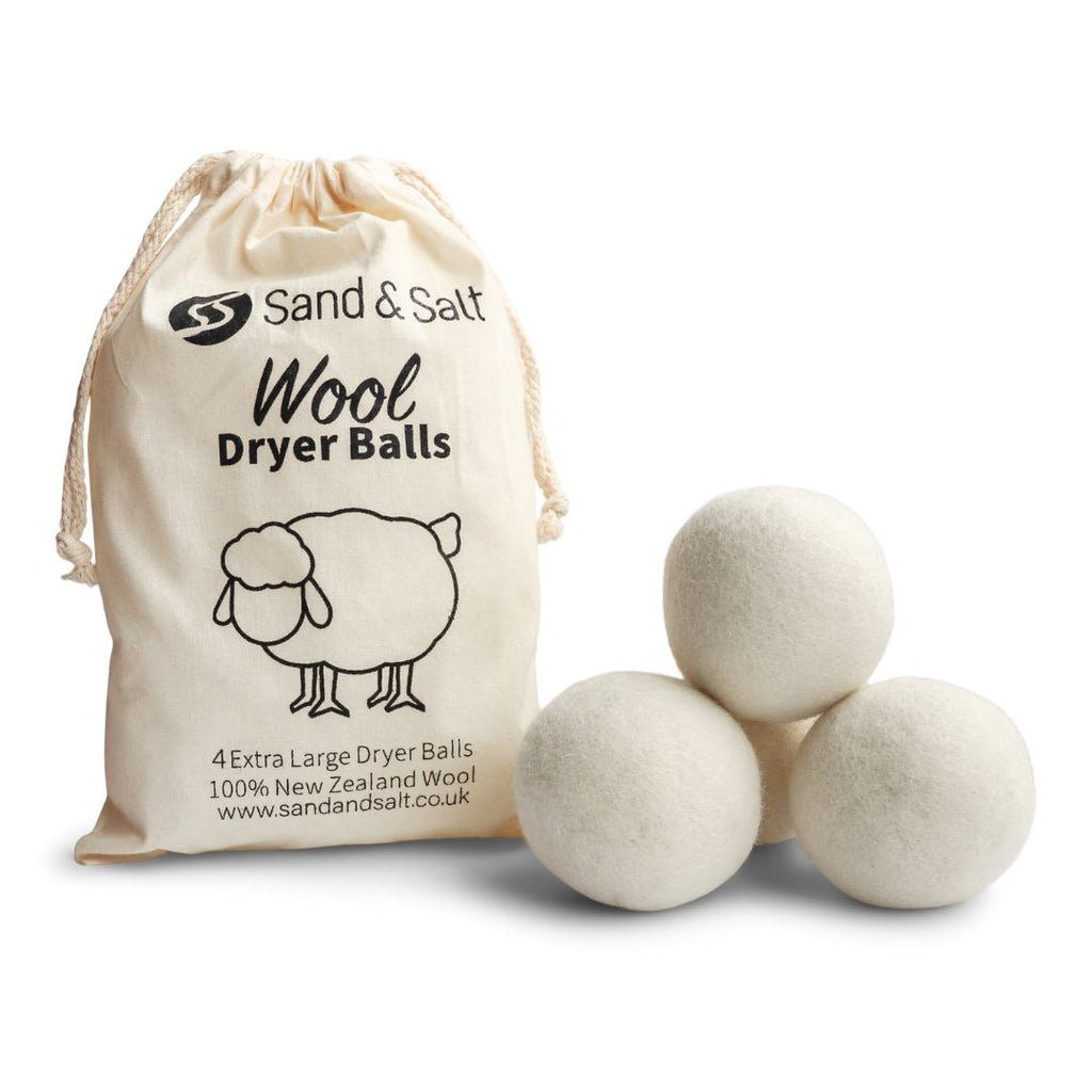 Bamboo Switch Organic New Zealand Wool Dryer Balls - Set Of 6 – Terra