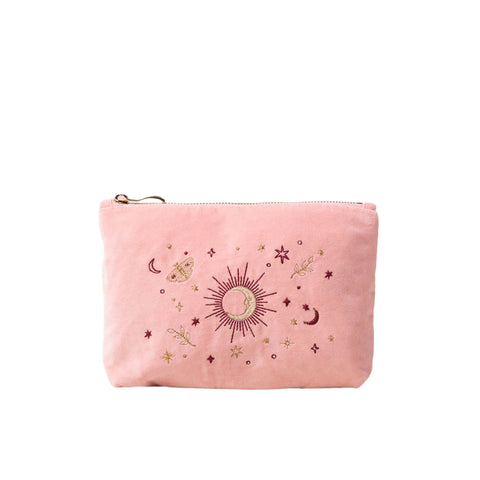 Elizabeth Scarlett Boho Mysticism Mini Pouch - Pink