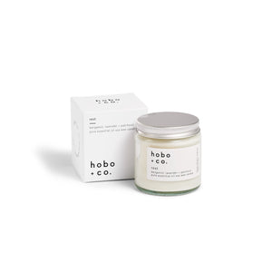 Hobo + Co - Rest Aromatherapy Essential Oil Scented Soy Candle