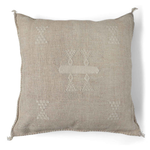 Cactus Silk Cushion Cover - Stone