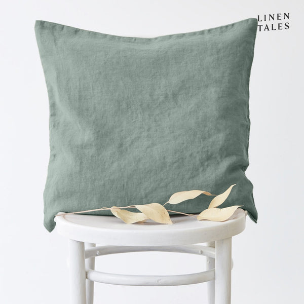 Linen Tales Cushion Cover - Olive
