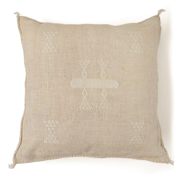 Cactus Silk Cushion Cover - Sand